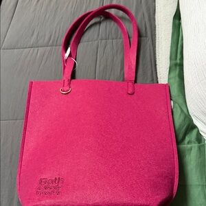 Bath & Body Works Vibrant Pink Tote